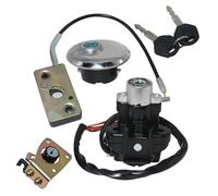 BOHHO Ignition Barrel For Suzuki GZ125 For GZ 125 1998 1999 2000 2001 2002 2003 GZ250 1999-2011 Motorcycle Fuel Gas Ignition Switch Lock With Key Kit Motorbike Ignitions