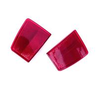 BOHHO Rear Bumper Reflectors For Mitsubishi For Pajero For Shogun V97 V98 V87 V93 V95 For Montero 2007-2020 Rear Bumper Lamp Reflector Fog Light Reflector(L and R)