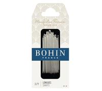 Bohin - Assortment No.3-9 Sharps Sewing Needles - 20 Needles, Silver