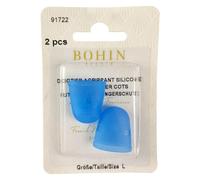 Bohin - Blue (Large) Rubber Thimble - 2 Pieces