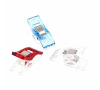 Bohin - Bohin Plastic Blue/Red/White (Small) Wonder Clips - 12 Pieces
