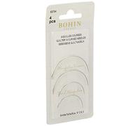 Bohin Curved Needles Sz2-3, Silver, 1 x 7 x 14 cm