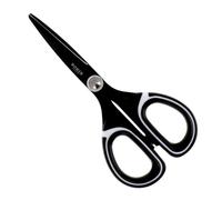 BOHIN France Professional Scissors with Ergonomic Handles-Titanium Coating, for Knitting or Crocheting Projects, Stainless Steel, Black, 16cm