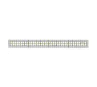 BOHIN France Quilting Ruler with Centimetres Marking - Patchwork Ruler for Quilting and Sewing Projects, 20 x 2cm - 1 Piece