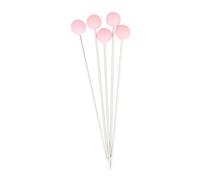 BOHIN France Star Head Pins - Nickel-Plated, Sharp Point Pins for Sewing and Knitting Projects, Steel, Pink, 42 x 0.55mm - 100 Pieces