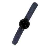 BOHIN France Wrist Pincushion Bracelet - Folding Pin Holder for Sewing Projects, Jeans Blue - 1 Piece