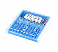 BOHIN Machine Needles Combi Assortment, 10pc Set, Silver Steel