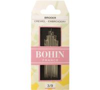 Bohin Needles, Metal, Silver, No.3-9