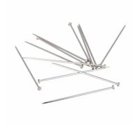 Bohin Pins, Silver, 30 x 0.6mm