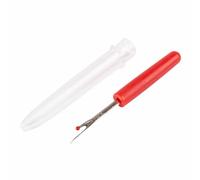 Bohin Small Seam Ripper, Red, Steel Sharp Blade for Sewing & Embroidery
