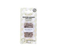 Bohin Snap Fasteners, Beige, 13mm