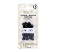 Bohin Snap Fasteners, Black, 9mm