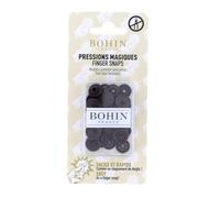 Bohin Snap Fasteners, Brown, 13mm