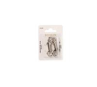 Bohin SNAP Hooks Silver 1 3/4" x 2, One