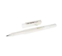 Bohin - White Iron-Off Fabric Ballpoint Marker Pen - 1 Piece