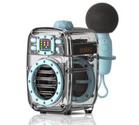 BOHINI Small Bluetooth Speaker with Powerful Crystal Stereo Sound and Deep Bass, Mini Speakers with DSP, BT5.3, Microphone, Portable Speakers for Stocking Stuffers, Room, Car, Trip, for Men, Women