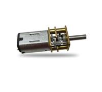BohjuneCR N20 Mini DC Reduction Motor, Low Speed Gearbox Micro Motor 12V, DIYsamll Robot/Car Replacement Motor 1piece(60 rpm)