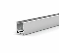 Bohle Frame Profile In Two Parts, Mill Finish,length 3000mm, For Glass Thickness 8 - 21.52 mm