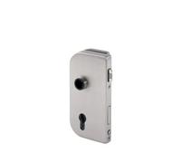 Bohle Olis Glass Door Lock Profile Cylinder, Din Left, 8 - 10 mm, Stainless Steel Look