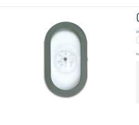 Bohle Oval Speak Hole, For 4 - 6 mm Glass Thickness