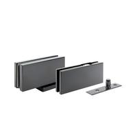 Bohle Set Alva Self-Closing Corner Fitting En 3, Pt 20 Plus, Pt 24, Black Ral 9005