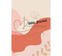 Boho Bible Journal for Anxiety & Mental Health | 8-W aith & Healing Journal: Find peace, hope, and healing through Scripture - one day, one prayer, one page at a time.