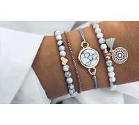 Boho Bracelet: White /Two