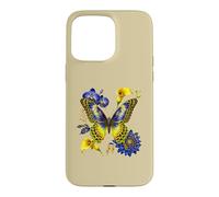 Boho Butterfly Orchid Calla Floral Leopard Print Art Case for iPhone 15 Pro Max