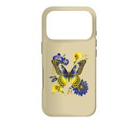 Boho Butterfly Orchid Calla Floral Leopard Print Art Case for iPhone 17 Pro