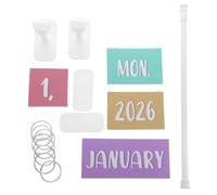 Boho Calendar Bulletin Board Back to School Classroom Flip Hanging Rod