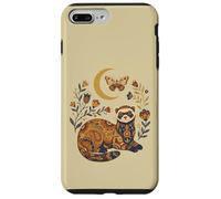 Boho Celestial Ferret Moon Floral Case for iPhone 7 Plus/8 Plus