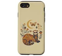 Boho Celestial Ferret Moon Floral Case for iPhone SE (2020) / 7/8