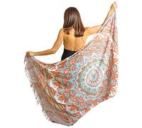 Boho Chic Pareo - Mandala Pareo - Bikini Swimsuit Cover Up- Beach Dress - Wrap