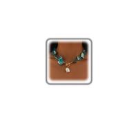 Boho Chunky Shell Necklace for Women Baroque Pearl Pendant Necklaces Irregular Shell Beaded Choker Necklace Trendy Vacation Jewelry Accessories, L, Alloy Steel, No Gemstone