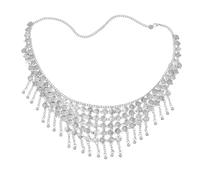 Boho Coin Tassel Waist Chain for Women Vintage Traditional Jingle Bell Body Chains Adjustable Bikini Belly Chain Fashion Body Jewelry Dress Jeans Accessories for Ladies Sexy Summer Beach, Adjustable