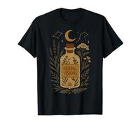 boho cottagecore Celestial Herbal medicine Oracle Apothecary T-Shirt