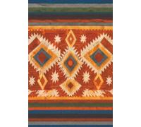 Boho Desert Journal: Southwestern Tribal Pattern Notebook: Rustic Geometric Design for Writing, Notes, Sketching and Everyday Creativity