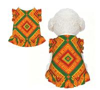 Boho Diamond XL Pet Apparel for Small Dogs-Cute Summer Outfit for Puppy, Soft Breathable Pet Clothes for Cat