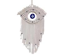 Boho Dream Catcher Wall Decor, Boho Dream Catcher | Ornament Art | Decorative, Hanging Ornament for Dorm Decor, Evil Eye, Woven Wall Decor