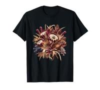 Boho Dried Flower Protea Berry Bouquet T-Shirt