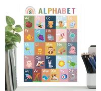 Boho Educational Poster - Complete Visual Aids For Teaching Basic Concepts | Days Of The Week Features Mesth Weather And Seasons | Soft And Demotivated Colors And Illustrations Drawn To