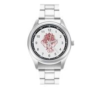 Boho Elephant with Lotus Bracelet Watch for Men Women Casual Automatic Watch Wrist Watch