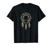 Boho Enneagram Symbol Dream Catcher T-Shirt