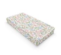Boho Floral Changing Pad Covers for Boy Girl 32''x16'' Watercolor Wild Flowers Fitted Diaper Change Table Sheets Colorful Spring Nature Plants Art Soft Breathable Nursery Changing Table Cover Mats