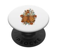 Boho Floral Conga Drums Music PopSockets Adhesive PopGrip