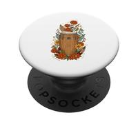 Boho Floral Conga Drums Music PopSockets Adhesive PopGrip