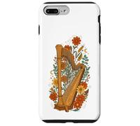 Boho Floral Harp Harpist Case for iPhone 7 Plus/8 Plus