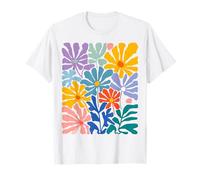 Boho Flower Retro Floral Summer Botanical Wildflower T-Shirt