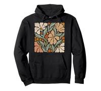 Boho Flowers Botanical Nature Cottagecore Floral Graphic Pullover Hoodie