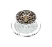 Boho Forest Fox Botanical Rosette Folk Art PopSockets PopGrip for MagSafe